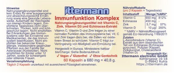 Ittermann Immunfunktion Komplex