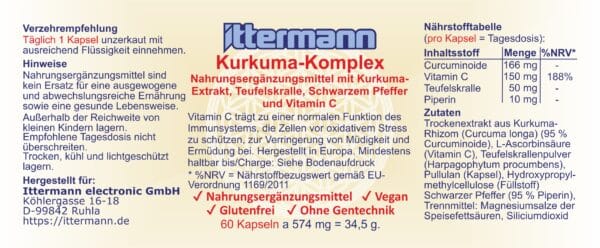 Ittermann Kurkuma Komplex