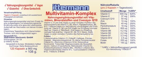 Ittermann Multivitamin Komplex