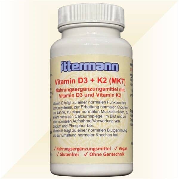 Ittermann Vitamin D3 + K2 MK7